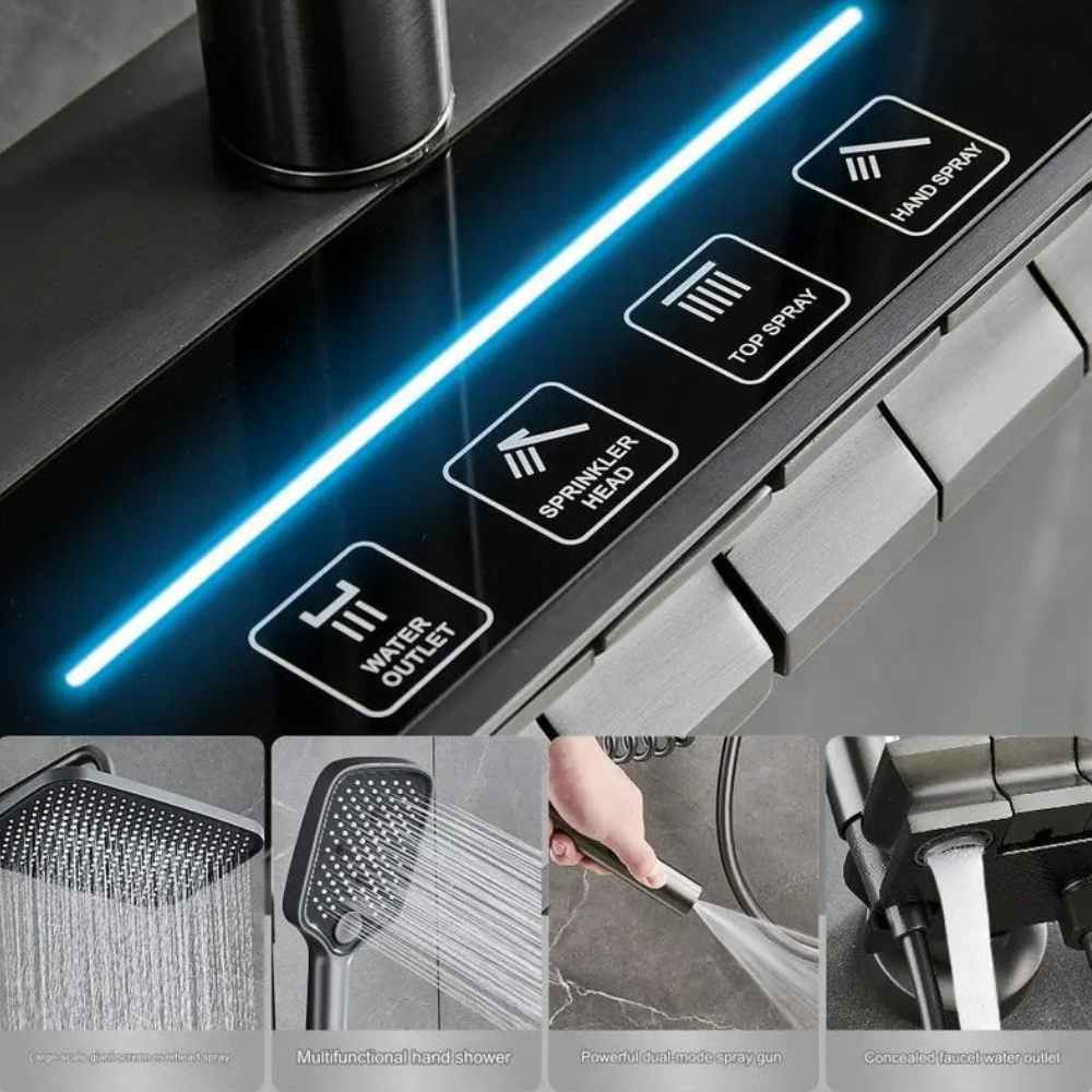 Douche numérique piano