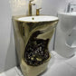Lavabo avec bassin de pieds