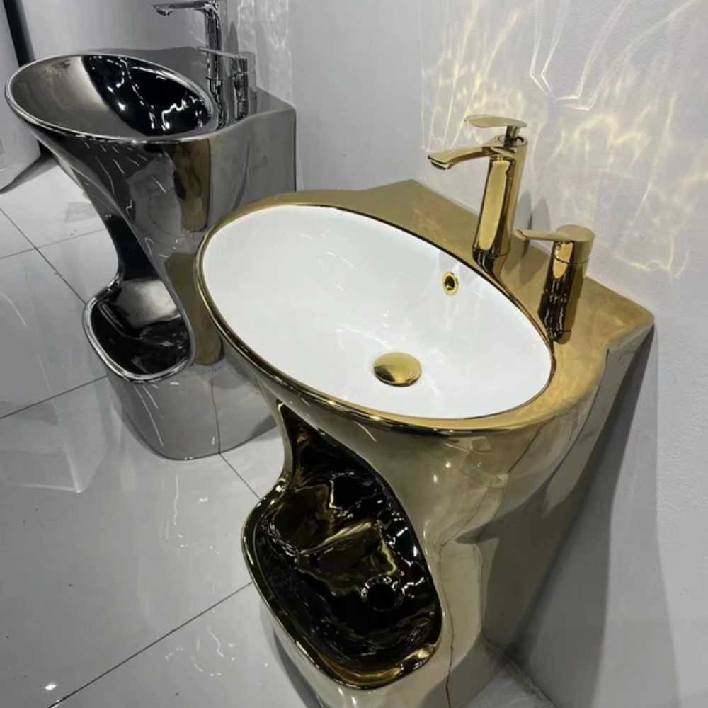 Lavabo avec bassin de pieds